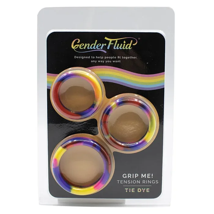 Gender Fluid Grip Me Tension Ring Set – Tie Dye