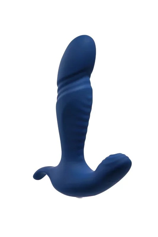 Gender X – True Blue Thrusting & Vibrating G-Spot or P-Spot Massager – Blue