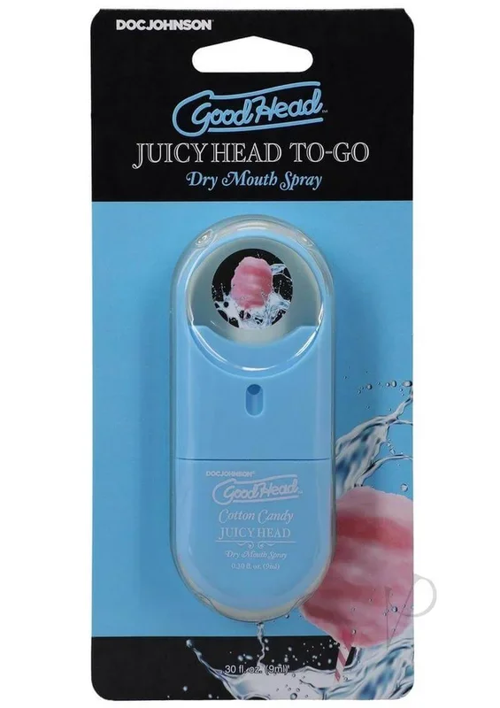 GoodHead Juicy Head Dry Mouth Spray To-Go Cotton Candy 0.30 oz