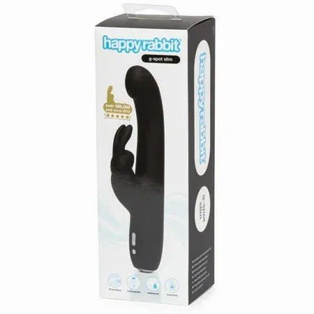 Happy Rabbit Slimline G Spot – Black