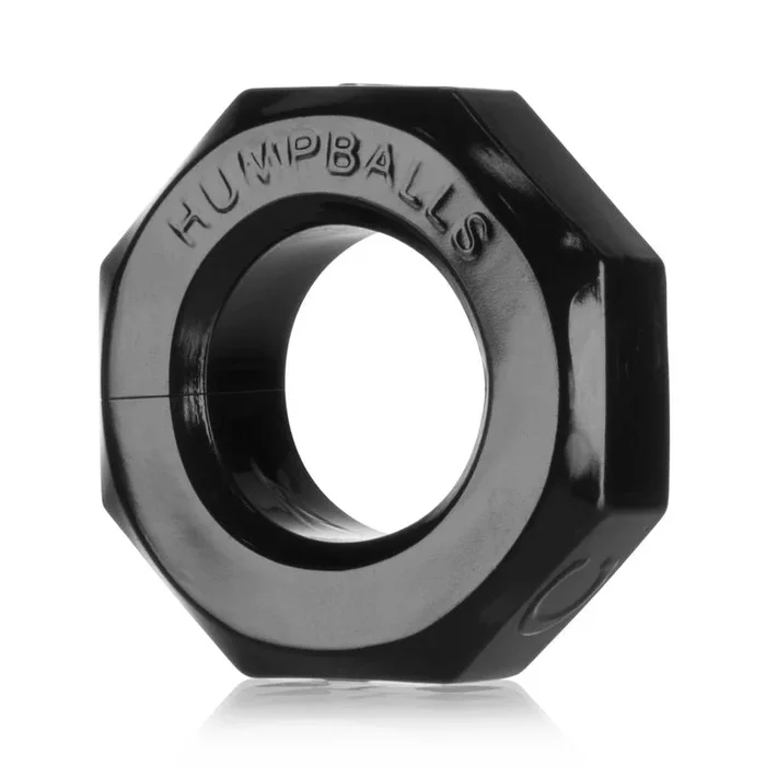 Humpballs Cockring Black Bulge Enhancer with 4.8cm Inner Diameter