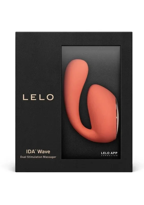 Ida Wave App Compatible Rechargeable Dual Stimulating Vibrator