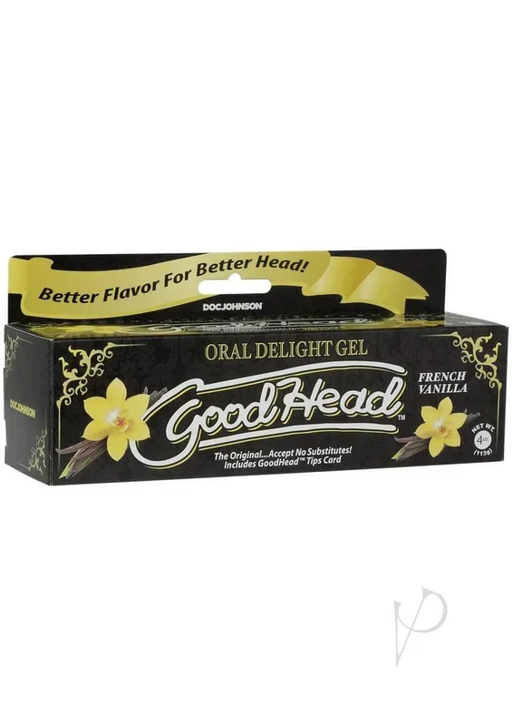 Indulge in Sensual Delights with GoodHead Oral Delight Gel Vanilla 4oz