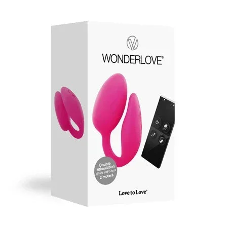 Love to Love Wonder Love Dual Stimulator – Pink