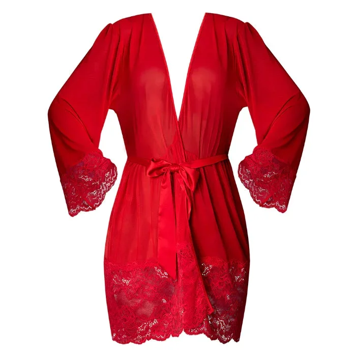 Magic Silk Sugar High 3/4 Sleeve Robe
