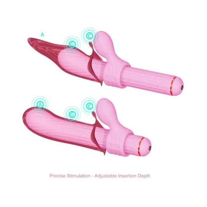 Magic Stick S1 Plus Multi Functioning Vibe Pink (net)
