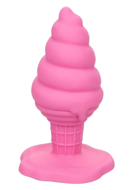Naughty Bits Yum Bum Ice Cream Cone Silicone Butt Plug