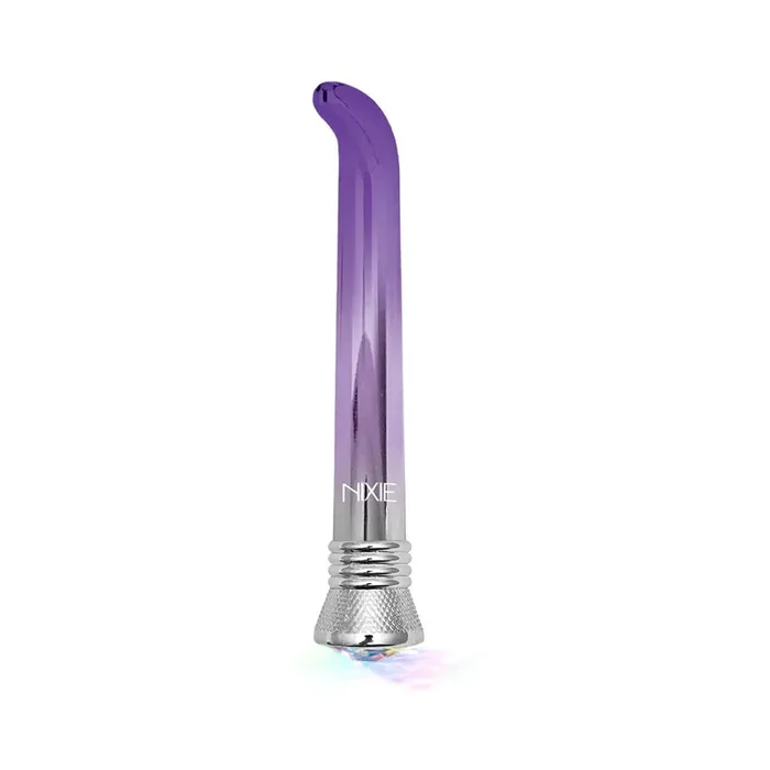 Nixie Waterproof 10-function G-spot Vibe – Purple Ombre Glow