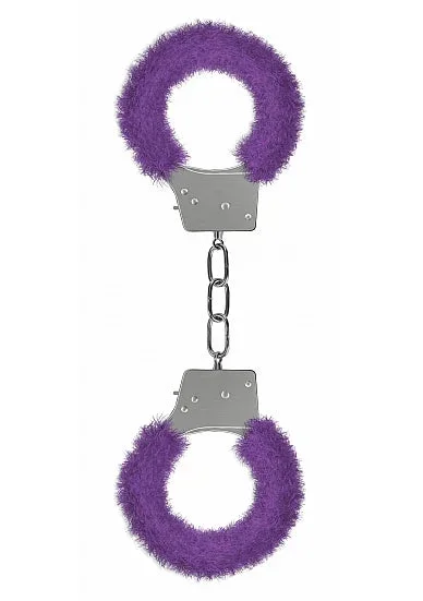 Ouch Beginner’s Handcuffs Furry – Purple