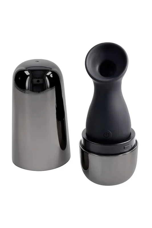 Playboy – The Jet Set – Sucker Travel Massager – Black