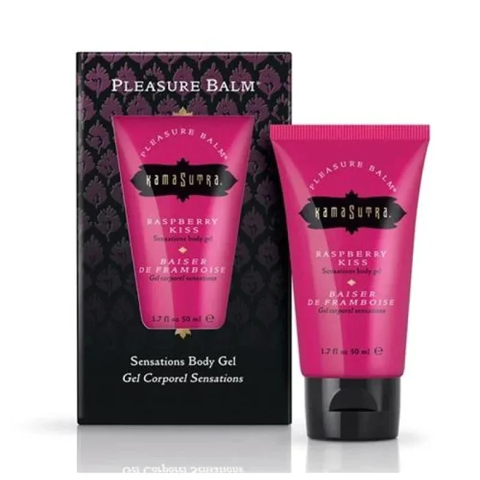 Pleasure Balm Sensations Body Gel – Raspberry Kiss – 1.7 Fl. Oz