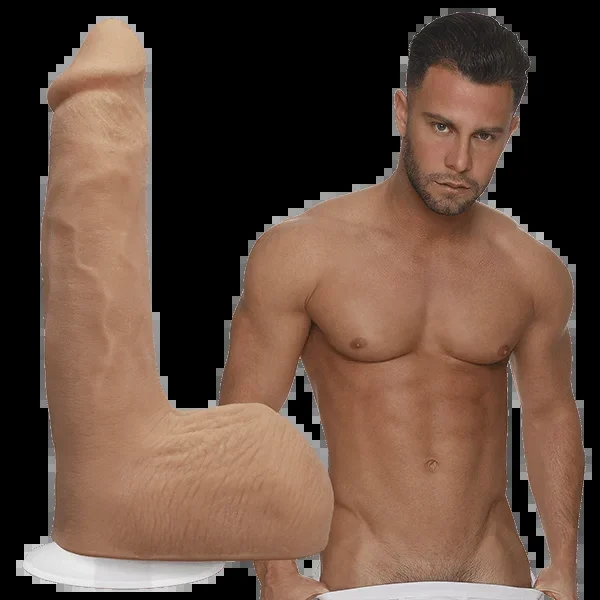 Porn Star Seth Gamble Ultraskyn Dildo With Removable Suction Cup 8 In.