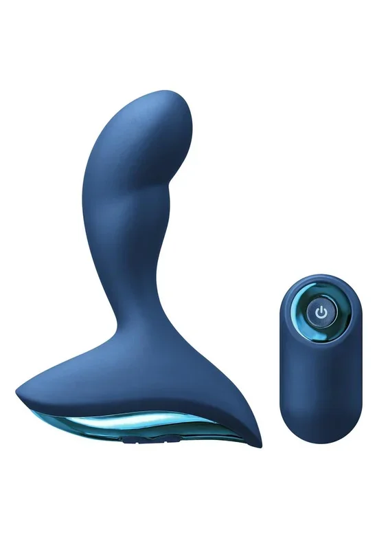 Renegade Mach 2 Rechargeable Silicone Vibrating Prostate Stimulator with Remote Control