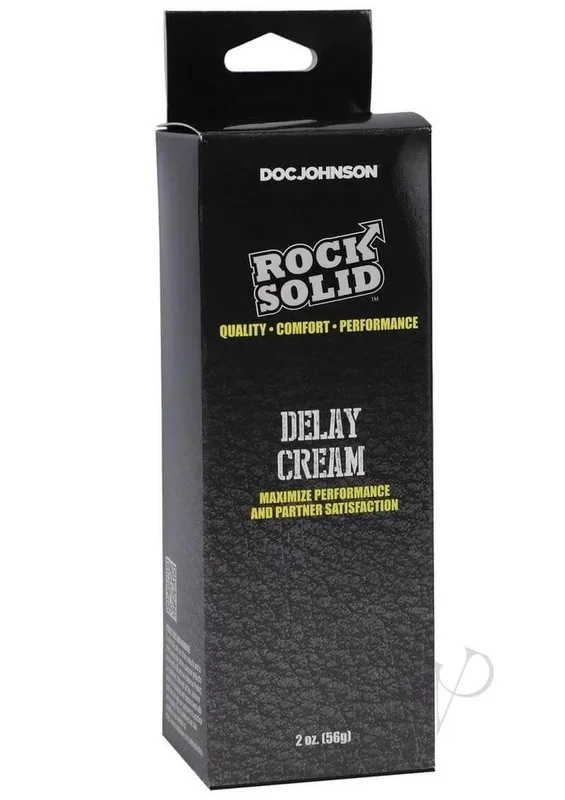 Rock Solid Delay Cream Comfort Performance 2 Oz