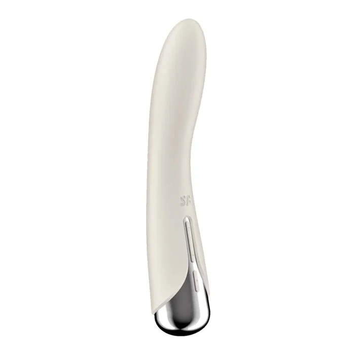 Satisfyer Spinning Vibe 1 Rotating Shaft G-Spot Vibrator Beige