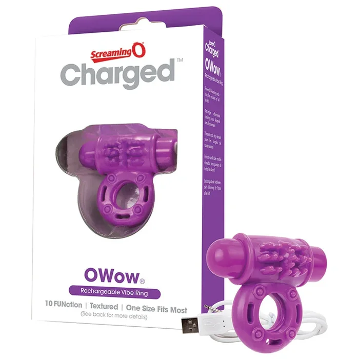 Screaming O Charged O Wow Ring – Purple