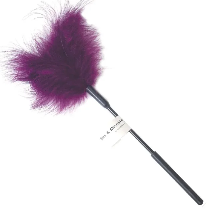 Sportsheets Sex & Mischief Feather Tickler – Purple