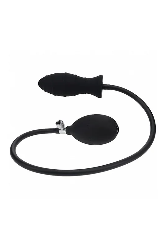 Shots Toys – Levelz – Ribbed Inflatable Silicone Anal Plug