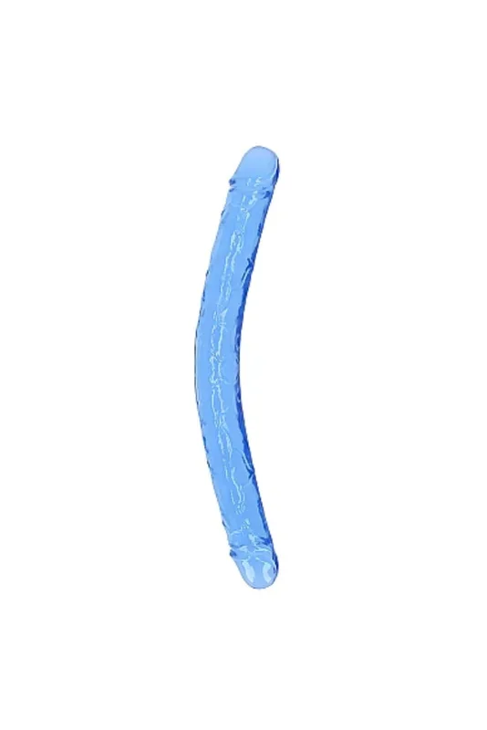 Shots Toys – RealRock – 18″ Double Dong – Blue
