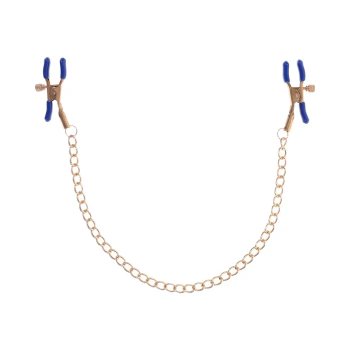 Sportsheets Sex & Mischief Cougar Chained Nipple Clamps
