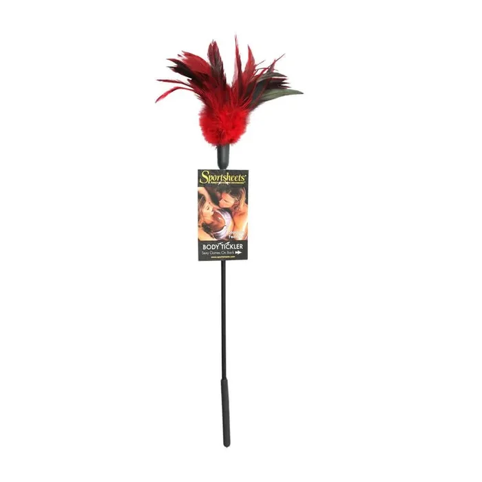 Starburst Feather Tickler Red: Sensual Fun and Intimate Bonding!