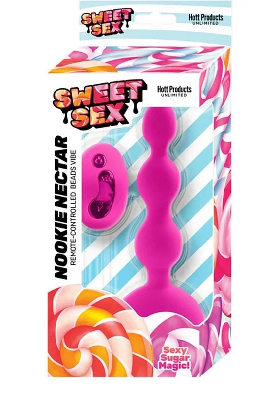 Sweet Sex Nookie Nectar Rechargeable Silicone Plunger Plug with Remote Control