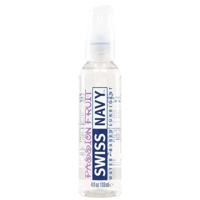 Swiss Navy Flavors Water Based Lubricant – Passion Fruit 4 Fl. Oz.