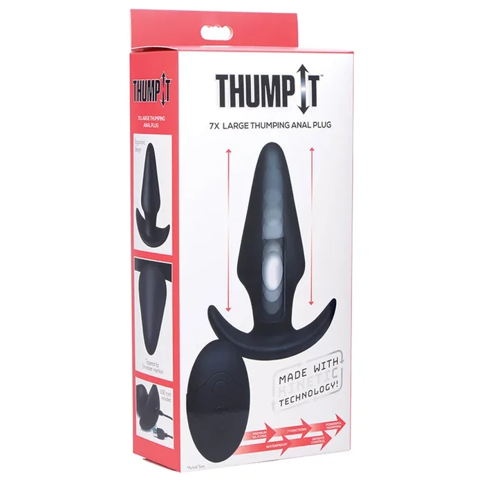 Thump-It Kinetic Thumping 7X Large Anal Plug
