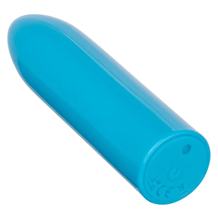 Turbo Buzz Mini Bullet Vibrator Blue Waterproof Discreet Use