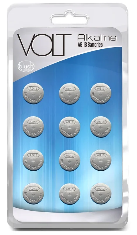 Volt Alkaline Batteries AG-13 – 12 Pack