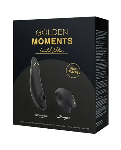 We-Vibe Chorus / Womanizer Premium 2 Golden Moments Collection 2023 – Black/Gold