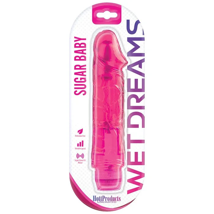 Wet Dreams Sugar Baby Vibrator – Pink Passion 6.5″