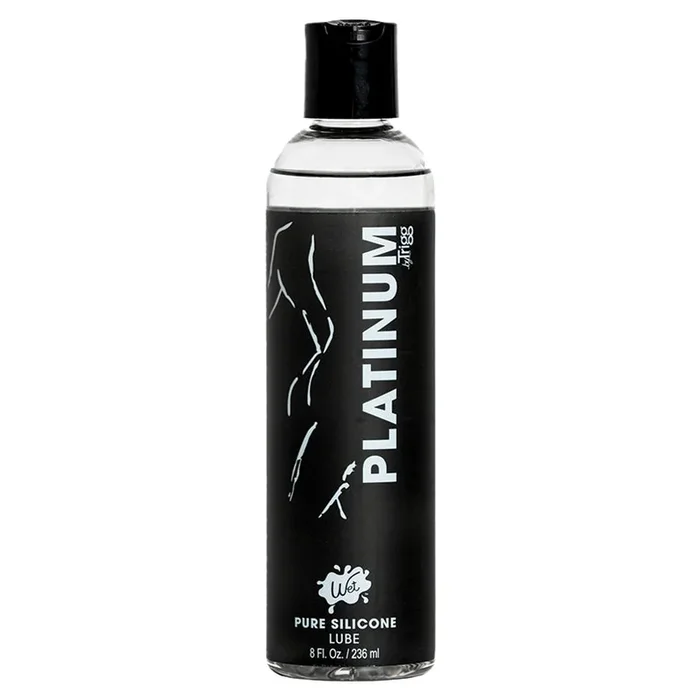 Wet Platinum Luxury Silicone Based Lubricant 8oz