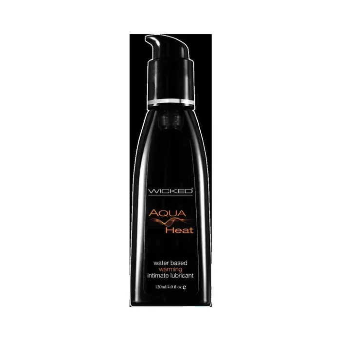 Wicked Aqua Heat Water Based Warming Lubricant 4oz