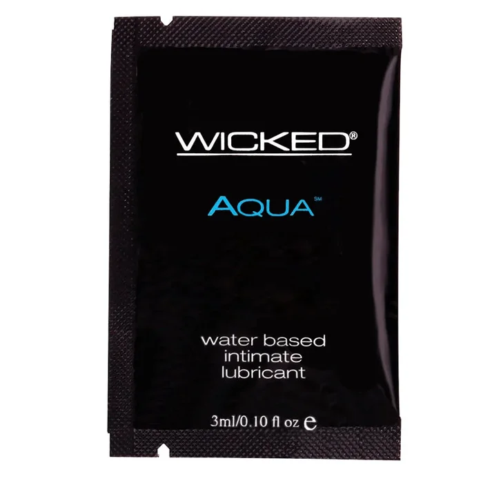 Wicked Aqua Lubricant Packette (DP/24)