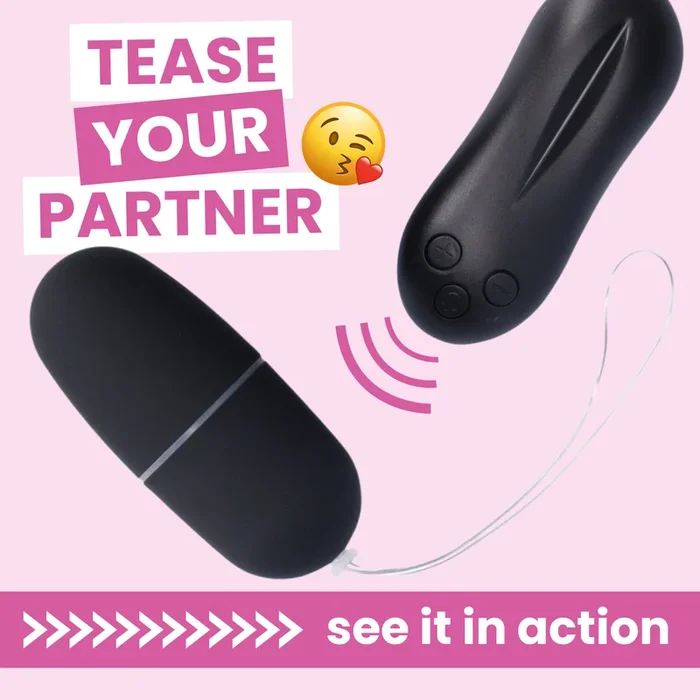 Wireless Vibrating Egg with Remote