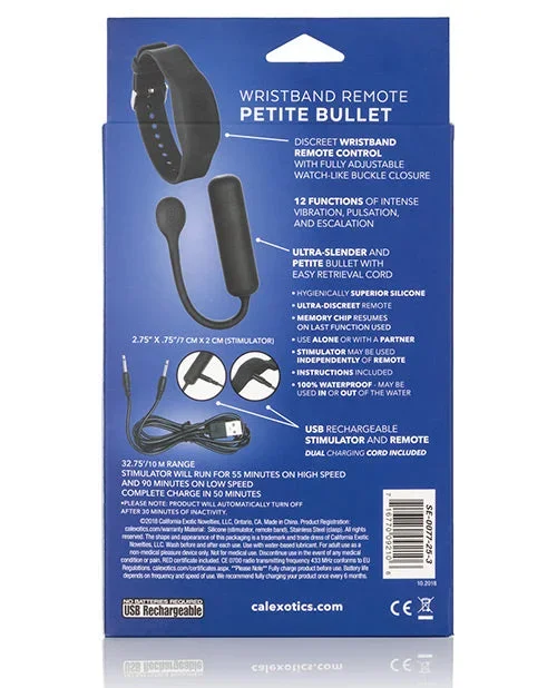 Wristband Remote Petite Bullet – Black