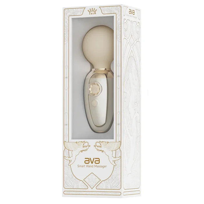 Zalo Aurora Ava Smart Wand Massager – Ivory White
