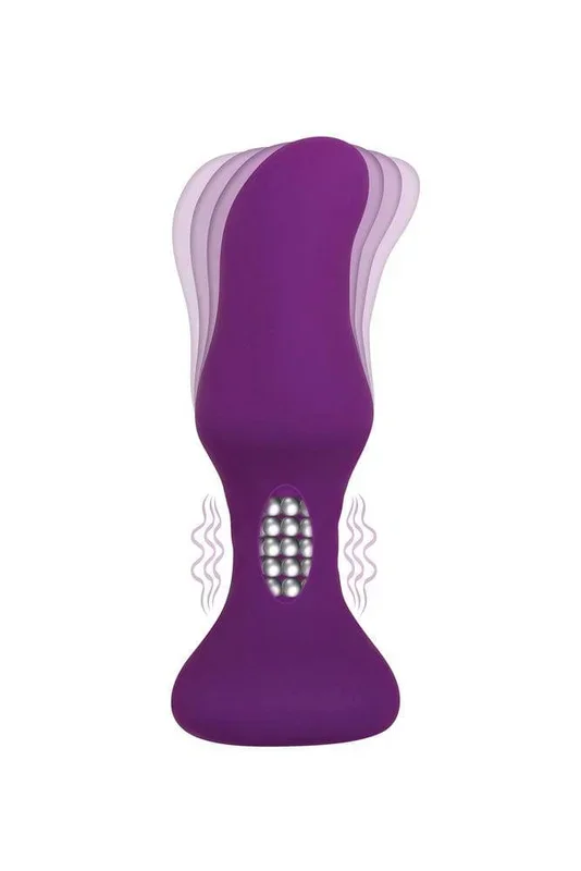 Zero Tolerance – Tunnel Teaser Rotating Butt Plug & Remote – Purple