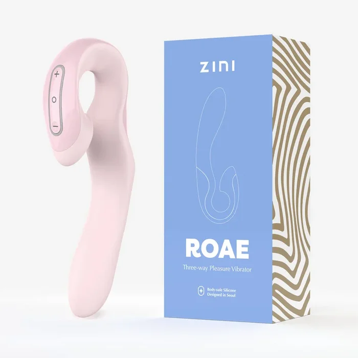 Zini Roae – Pink – Pink 19.5 cm USB Rechargeable Vibrator