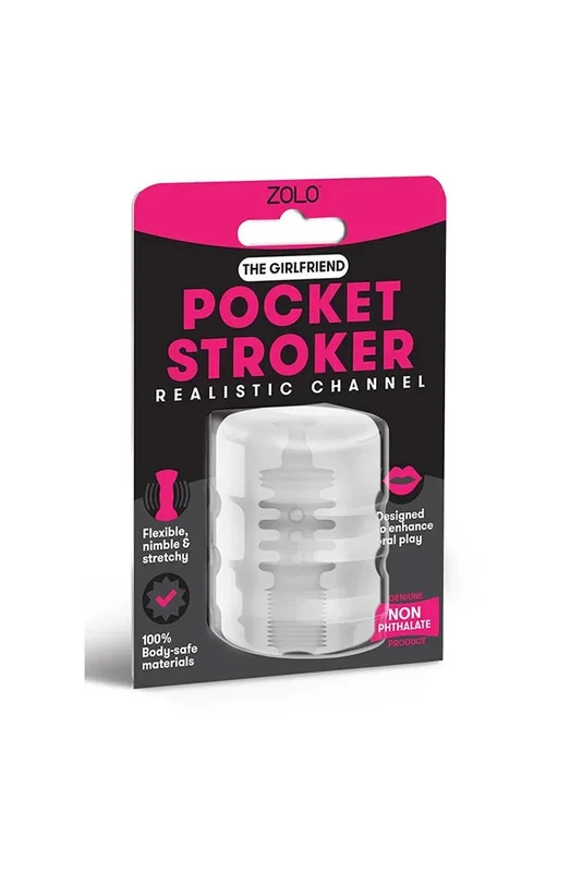 Zolo – The Girlfriend Pocket Stroker – Clear